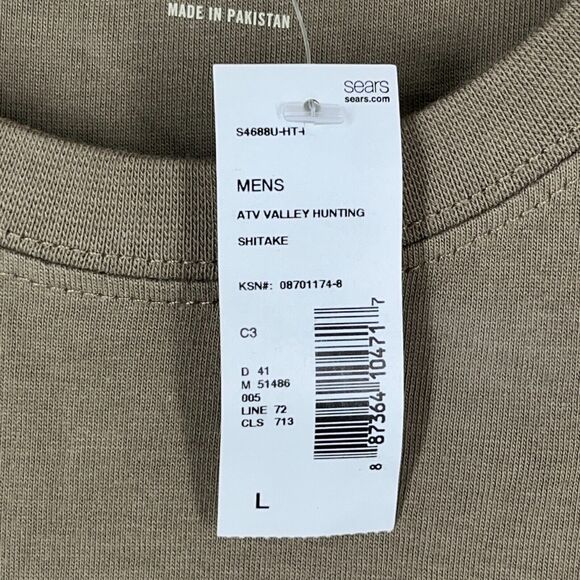 Outdoor Life Shirt Mens Large ATV Hunting Four Wheeler Basic Casual Short-sleeve - Picture 6 of 11